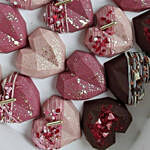 Heart Shape Chocolate Flavor Cakesicles