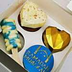 Ramadan Celebration Cupcakes And Cakesicles Chocolate Flavor