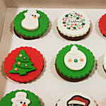 Christmas Chocolate Cup Cakes