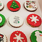 Christmas Chocolate Cup Cakes