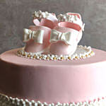 Baby Shower Vanilla Cake