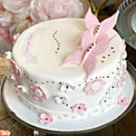 Butterfly Vanilla Cake