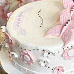 Butterfly Vanilla Cake