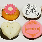 Happy Birthday Chocolate Cupcakes and Cakesicles