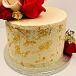 Beautiful Stencile Red Velvet Cake