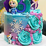 Birthday Frozen Red Velvet Cake