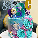 Birthday Frozen Vanilla Cake