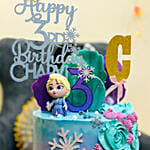 Birthday Frozen Vanilla Cake