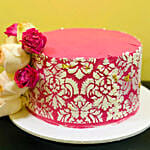 Designer Flower Chocolate Cake