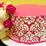 Designer Flower Chocolate Cake