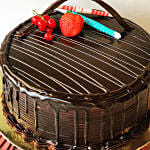 Eggless Chocolate Fudge Cake