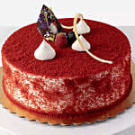 Eggless Red Velvety Cake