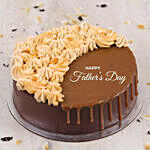 Chocolate Caramel Cake For Father Half Kg
