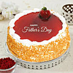 Fathers Day Special Strawberry Cake Half Kg