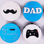 Vanilla Cupcakes For Dad