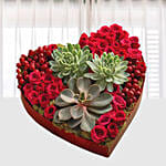 Special Heart Shaped Arrangement