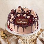Choco Velvet Birthday Cake Half Kg