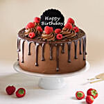 Dripping Chocolate Birthday Cake Half Kg
