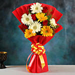 Mixed Elegance Gerbera Bouquet