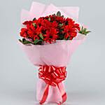 Ravishing Red Gerberas Bouquet