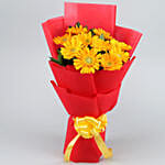 Sunshine Yellow Gerberas Bouquet