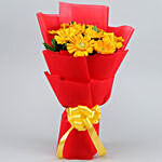 Sunshine Yellow Gerberas Bouquet