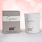 Mont Blanc Signature Scented Candle