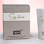 Mont Blanc Signature Scented Candle