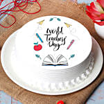 World Teachers Day Chocolate Cake