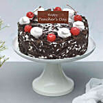 Appetizing Black Forest Cake For Teachers Day 1 Kg