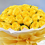 Majestic 50 Yellow Roses