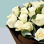 Bouquet of 20 White Rose