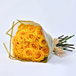 Bouquet of 20 Yellow Rose