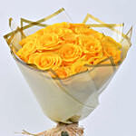 Bouquet of 20 Yellow Rose