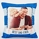 Best Dad Ever Personalized Cushion