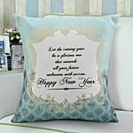 Happy New Year Wishes Cushion