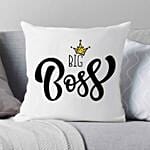 King of The Bosses Cushion