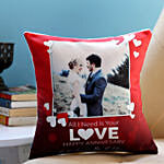 Personalised Anniversary Love Cushion