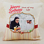 Personalised Cushion Mug And Cake Combo