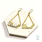 Personalized Silver Earring Silver Color