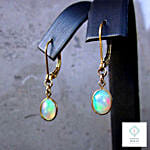 Silver Ethiopian Opal Rose Gold Color