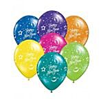 Happy New Year Latex Balloon Set Of 6
