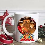 Personalised Joyful Holidays Mug