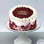 Merry Christmas Red Velvet Cake Half Kg