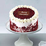 Merry Christmas Red Velvet Cake Half Kg