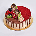 Choco Velvet Cake Half Kg