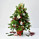 Christmas Flowers Tree