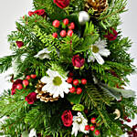 Christmas Flowers Tree