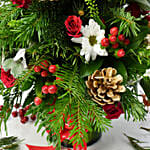 Christmas Flowers Tree