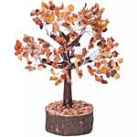 Handcrafted Agate Stone Wish Tree